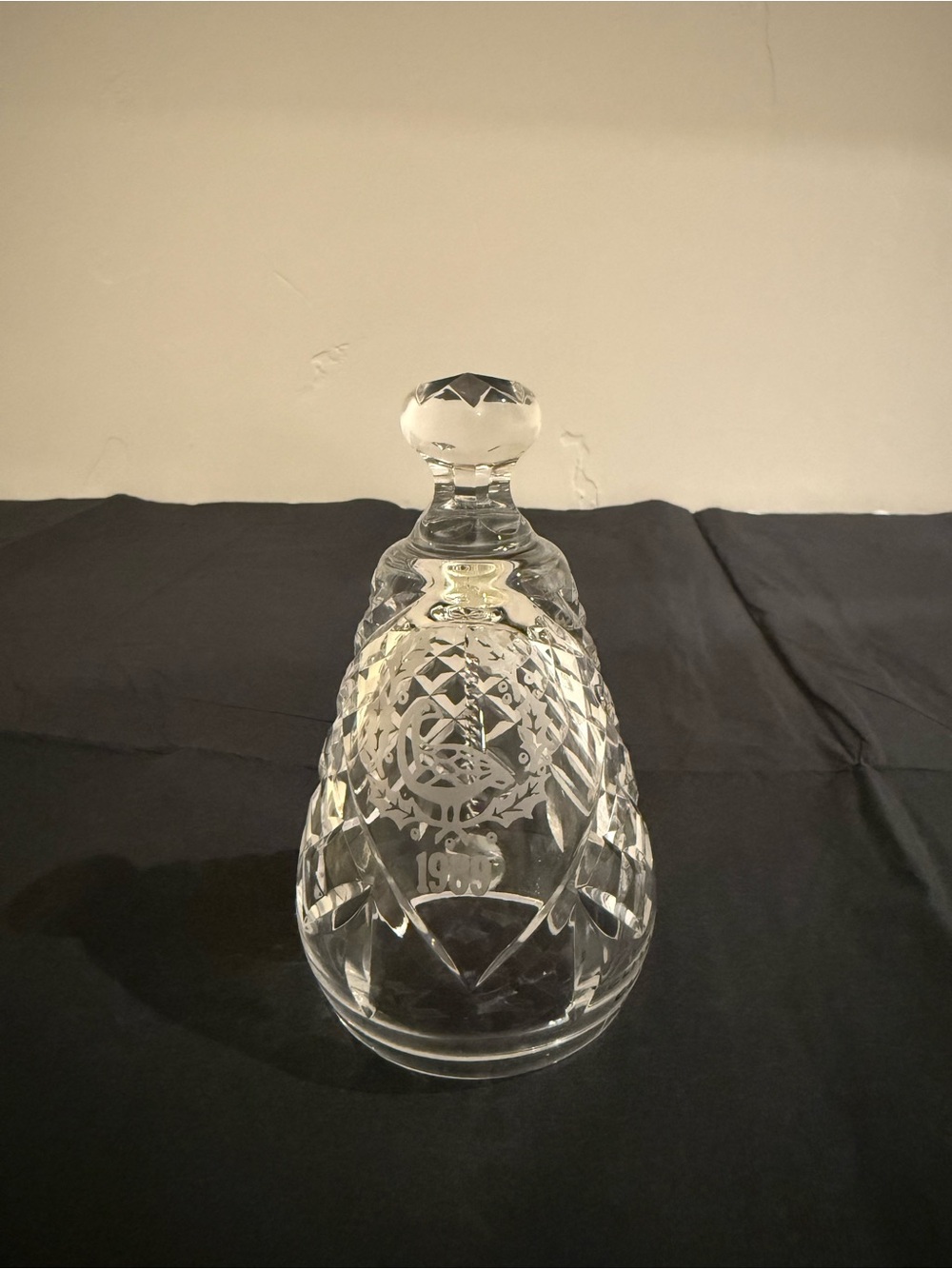 Vintage Waterford Crystal Christmas Bell